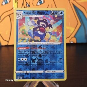 Galarian Mr. Rime 036/189 Pokémon TCG Reverse Holo Rare